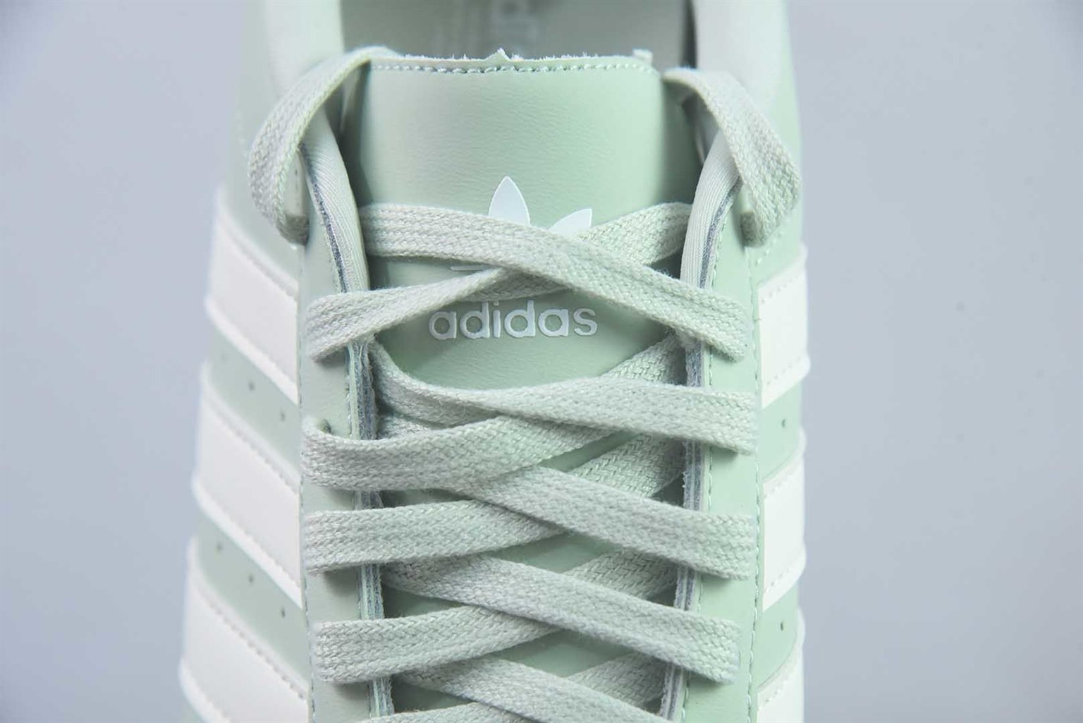 阿迪达斯 Adidas Taekwondo 绿白低帮板鞋 纯原版本 货号：JS0710 实拍细节图
