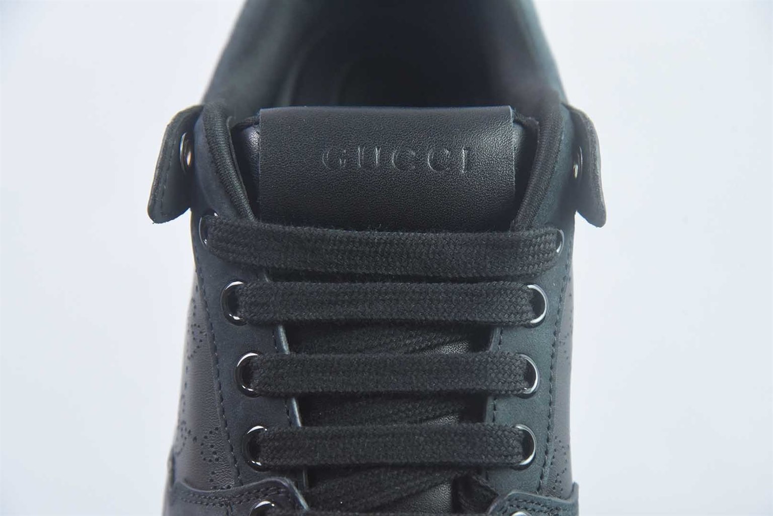 古驰 GUCCI Screener 小脏鞋 紫色休闲鞋 纯原版本 实拍细节图