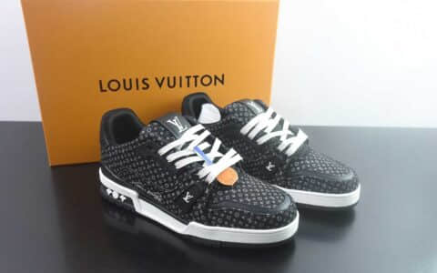 路易威登 LOUIS VUITTON 新版 VG Trainer 系列 Trainer 系列 配色 100+ 品控保障 放到国内市场包顶货 品质非常板正 到手掂量质感满满 黑白 纯原版本 主图