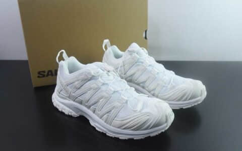 萨洛蒙 SALOMON XA PRO 3D 贴合舒适 GTX 防水 科技风 越野 白色跑鞋 454406 纯原版本 货号：QHDS61455748 主图