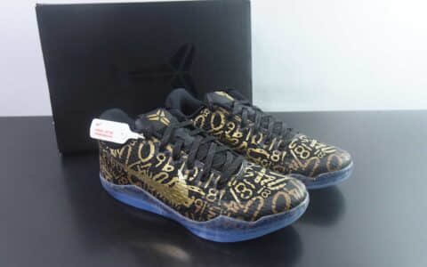 耐克 Nike Zoom Kobe 11 Protro 科比 11 黑金 纯原版本 货号：IU4902-900 主图