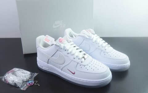 耐克 Nike Air Force 1 Low White Lotus 白粉低帮板鞋 纯原版本 货号：IV4453-100 主图