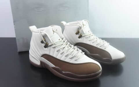 乔丹 Air Jordan 12 Retro Fireside 篝火 米棕低帮篮球鞋 纯原版本 货号：CT8013-105 主图