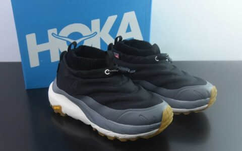 霍伽 HOKA ONE ONE KAHA 2 FROST MOC GTX 卡哈 2 中帮 黑色徒步鞋 纯原版本 货号：1155210-BBLC 主图