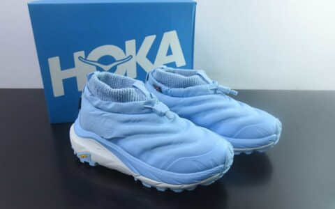 霍伽 HOKA ONE ONE KAHA 2 FROST MOC GTX 卡哈 2 中帮 蓝色徒步鞋 纯原版本 货号：1155196-DZL 主图