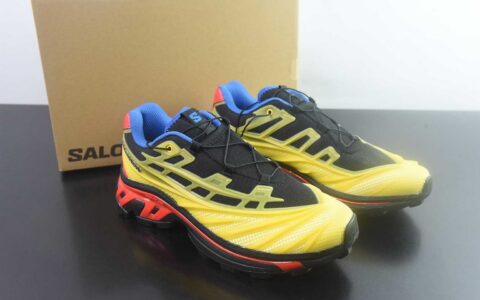 萨洛蒙 SALOMON XT-EVO 低帮 黑红白跑步鞋 纯原版本 货号：455688 主图