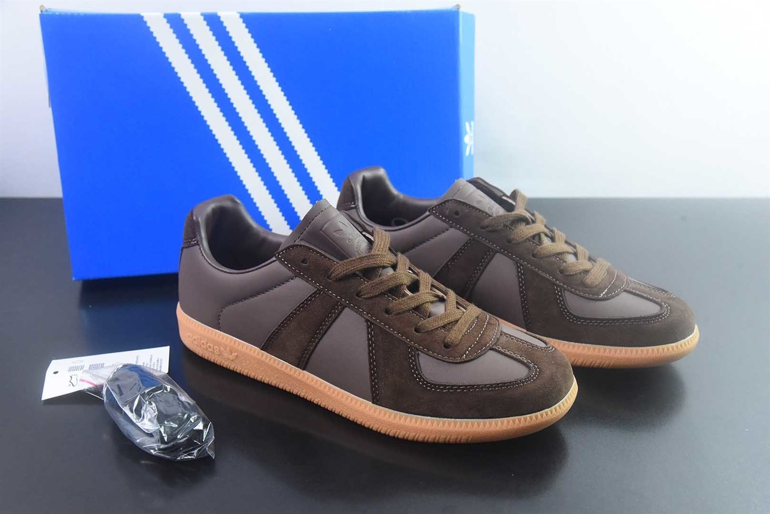 阿迪达斯 Adidas BW Army Lux 棕色德训鞋 纯原版本 货号:LB5654 主图