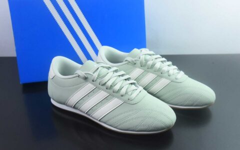 阿迪达斯 Adidas Taekwondo 绿白低帮板鞋 纯原版本 货号：JS0710 主图
