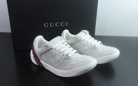 古驰 GUCCI Screener 小脏鞋 紫色休闲鞋 纯原版本 主图
