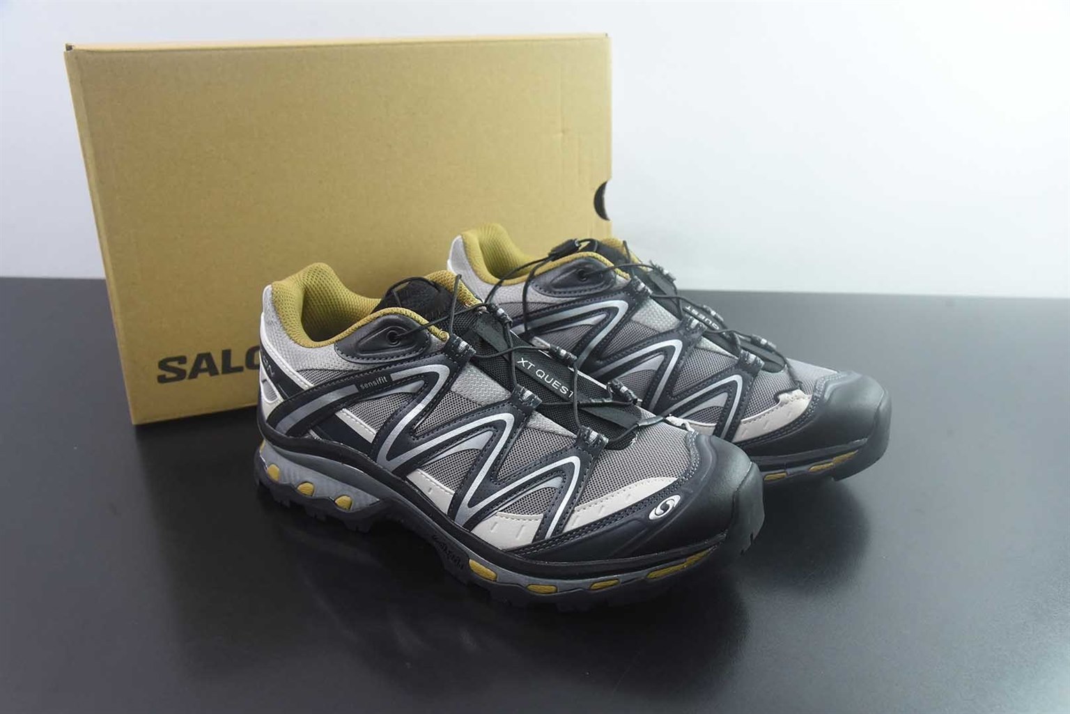 萨洛蒙 SALOMON XT-Quest ADV 探索者系列户外越野 黑色跑鞋 纯原版本 货号：491476 主图