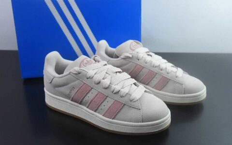 阿迪达斯 Adidas Originals Campus 00s 明星款学院系列面包风复古休闲运动 粉白板鞋 JH5628 纯原版本 货号：JH5628 主图