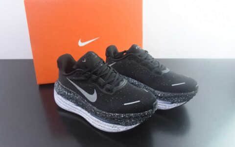 耐克 Nike Air Zoom Vomero Premium 厚底气垫 黑白跑鞋 纯原版本 货号：IU2827-001 主图