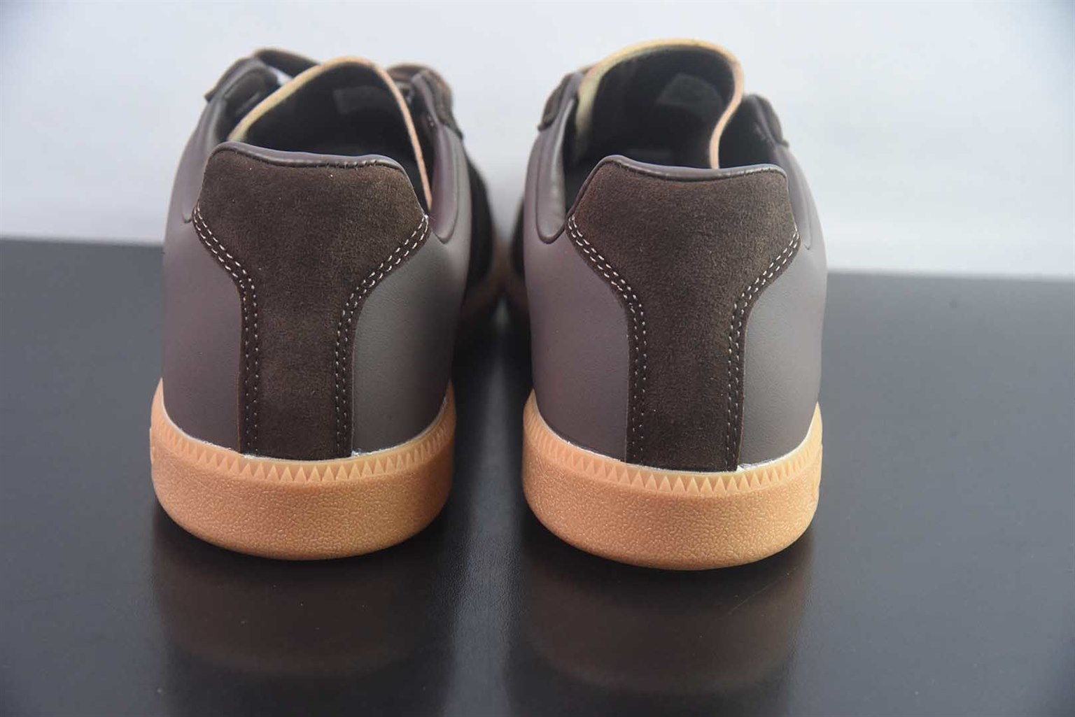 阿迪达斯 Adidas BW Army Lux 棕色德训鞋 纯原版本 货号:LB5654 实拍细节图