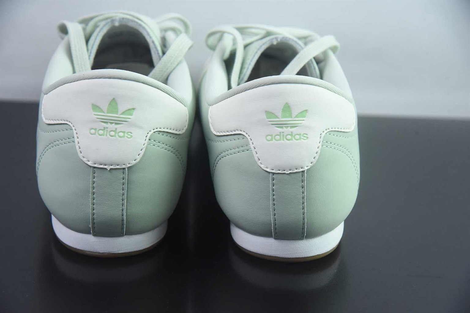 阿迪达斯 Adidas Taekwondo 绿白低帮板鞋 纯原版本 货号：JS0710 实拍细节图