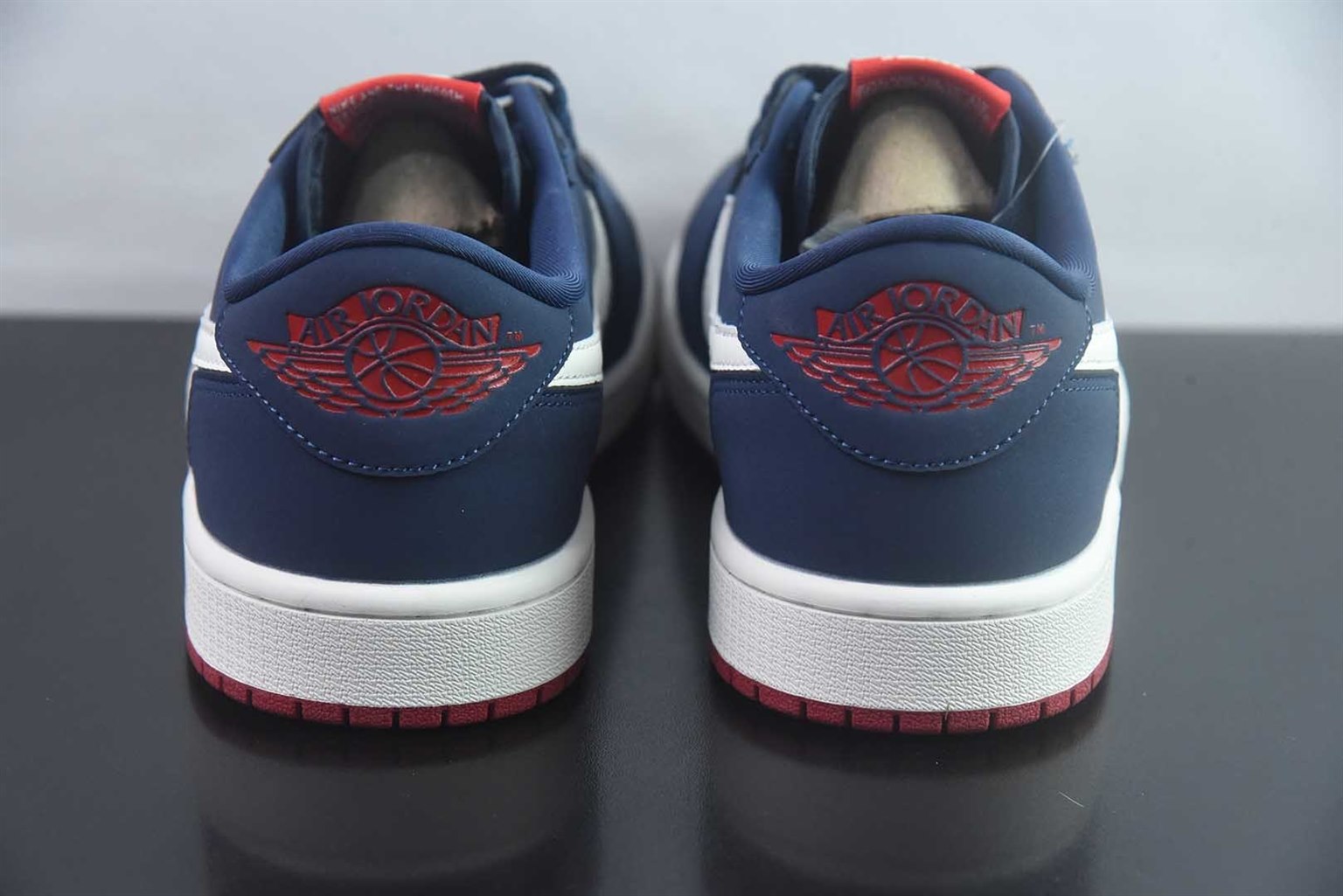 乔丹 Air Jordan 1 RETRO LOW OG 50 蓝 纯原版本 货号：IX8478-410 实拍细节图