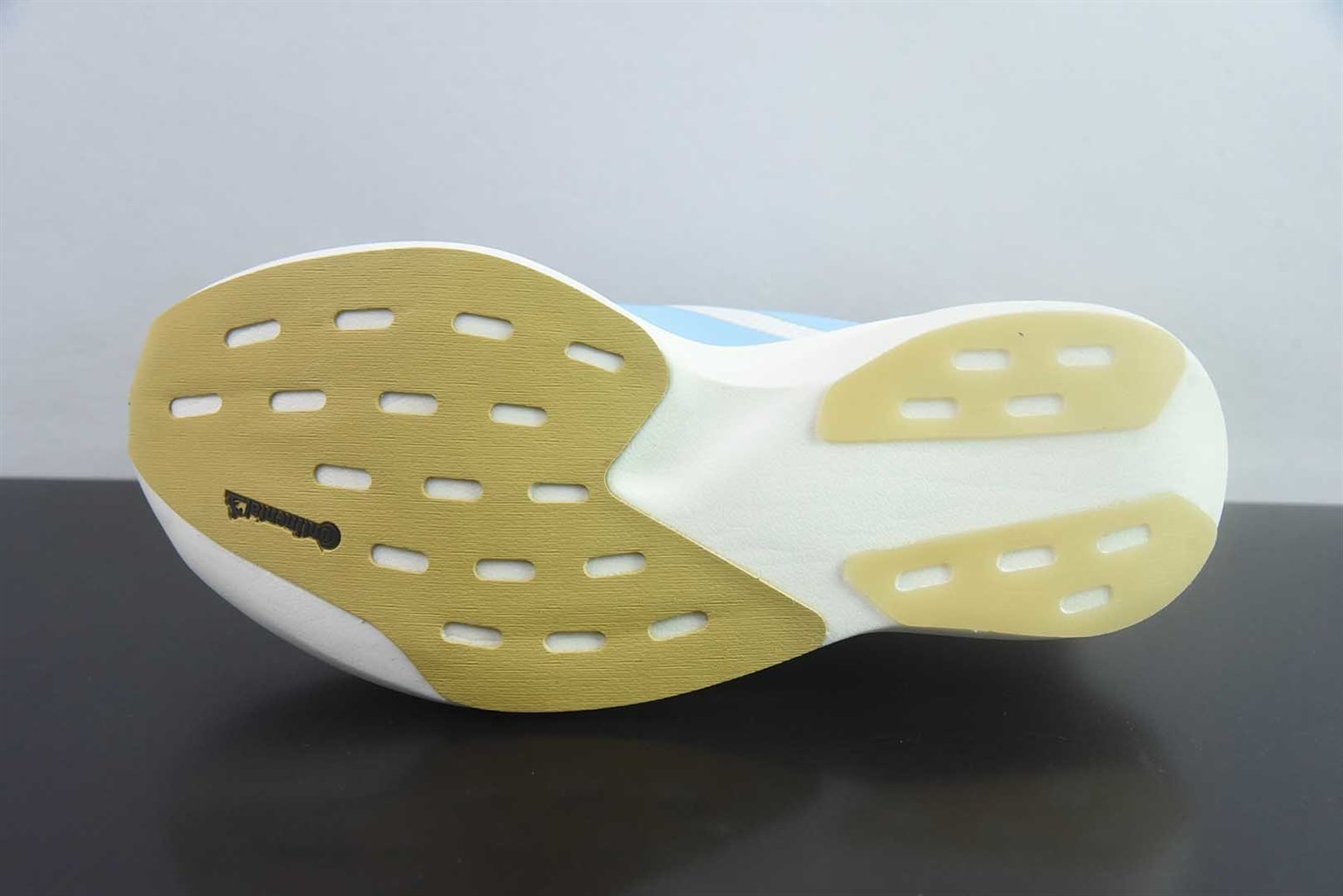 阿迪达斯 Adidas Adizero Evo SL 阿迪超轻透气缓震 白蓝跑鞋 纯原版本 货号:JQ4527 实拍细节图