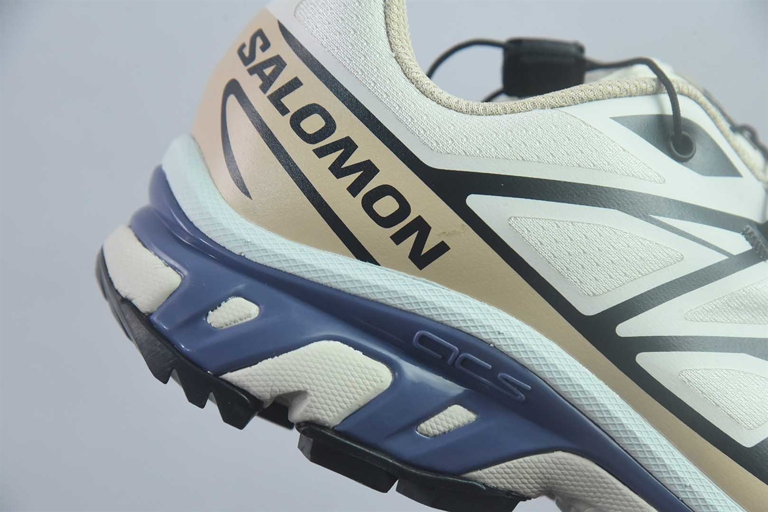 萨洛蒙 SALOMON XT-6 探索者系列 白蓝 纯原版本 货号:492059-21 实拍细节图