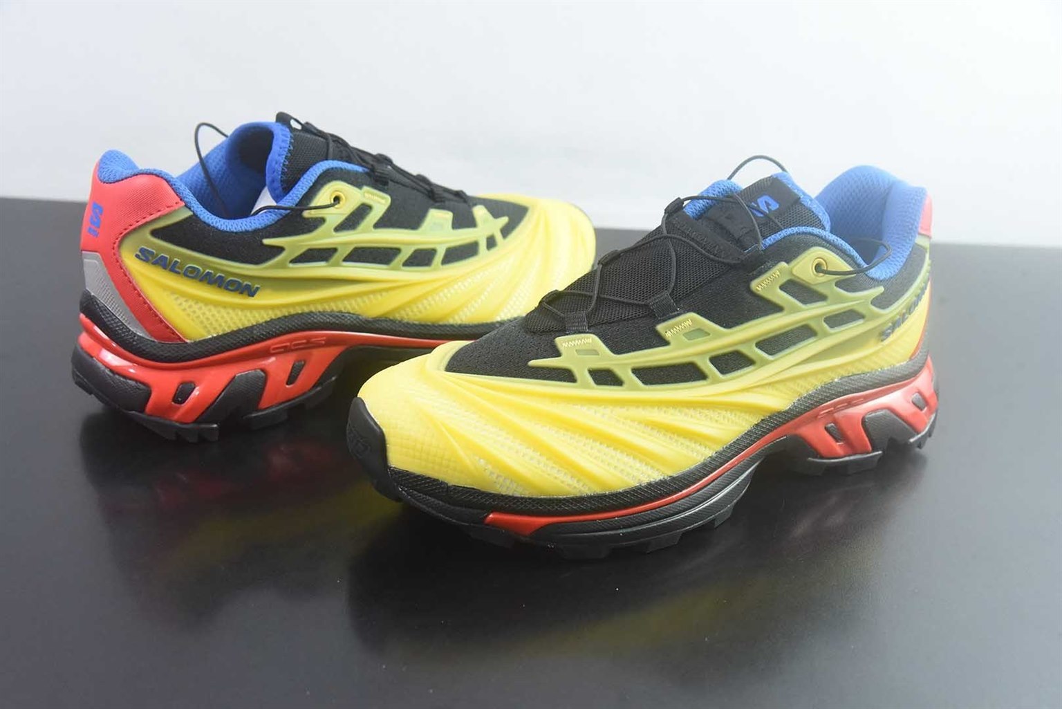 萨洛蒙 SALOMON XT-EVO 低帮 黑红白跑步鞋 纯原版本 货号:455688 实拍细节图