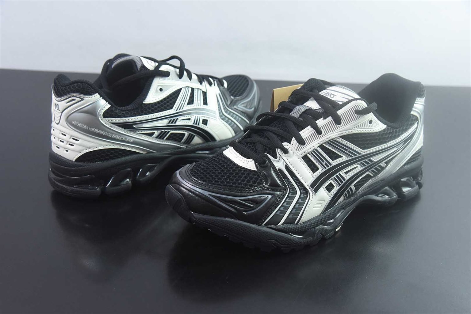 亚瑟士 ASICS GEL-KAYANO 14 复古 银蓝跑鞋 纯原版本 货号:1203A537-002 实拍细节图