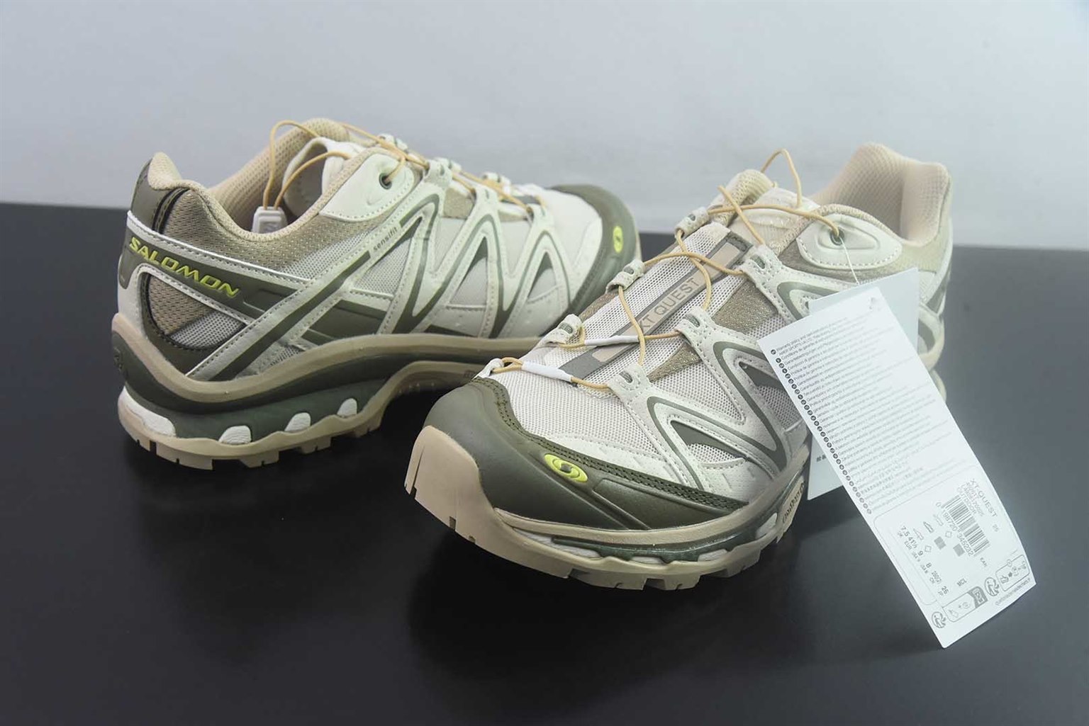 萨洛蒙 SALOMON XT-Quest 透气 户外功能鞋 492617 绿色 纯原版本 货号:YLM27312634 实拍细节图