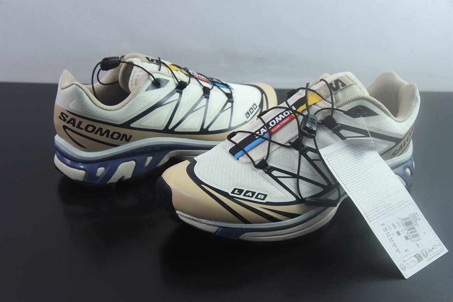 萨洛蒙 SALOMON XT-6 探索者系列 白蓝 纯原版本 货号:492059-21 实拍细节图